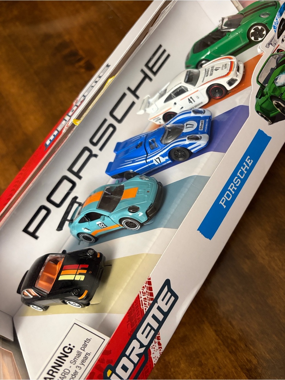 Majorette Porsche 5 Pack Die Cast Metal Toy Cars Collectable NWT